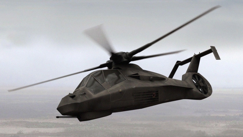 black, 1080P, boeing-sikorsky, fighter, aircraft, comanche, boeing, boeing-sikorsky rah-66 comanche, helicopter, sikorsky, rah, 1920x1080