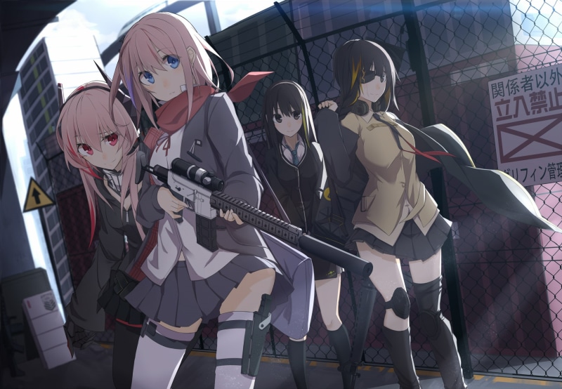 anime, gun, 720P, girls_frontline, girls, frontline, girls frontline