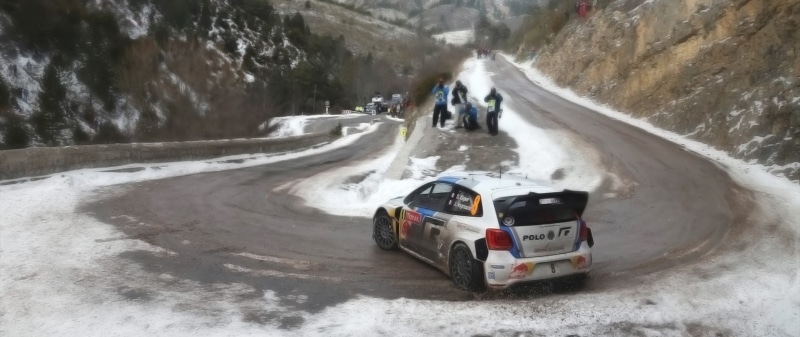 wide, VW Polo WRC, ultra, rally, car, 2K, snow