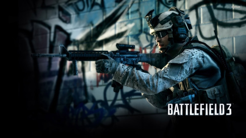 uniform, assault rifle, armed forces, holding, military, government, Battlefield, young adult, aiming, poster, men, rifle, gun, waist up, sport, video games