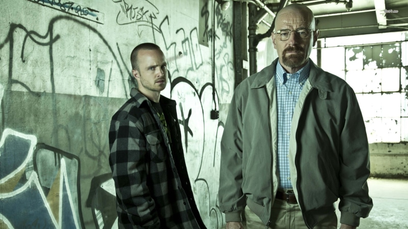 Aaron Paul, 1080P, Heisenberg, Bryan Cranston, TV, Breaking Bad, Walter White, Jessie Pinkman