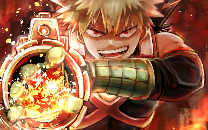 1080P, Anime, Katsuki Bakugou, My Hero Academia
