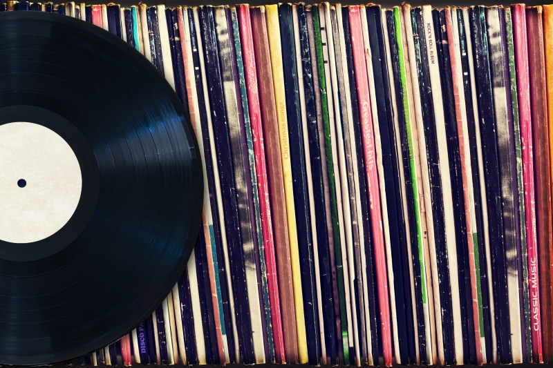 vintage records, 5K, protective covers, vinyl