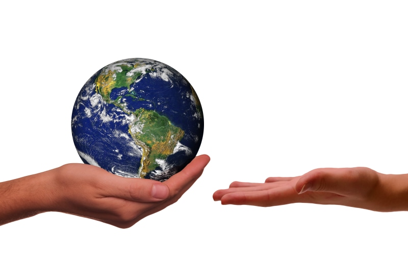 save, nature conservation, globe - man made object, white background, holding, habitat, human limb, next generation, map, hands, space, ethics, responsibility