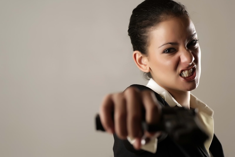 weapons, 2K, aggression, girl
