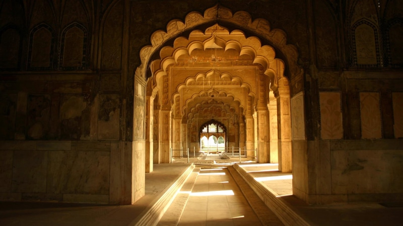 Red-Fort, India, Delhi, 1080P, Diwan-e-Khas, arcade