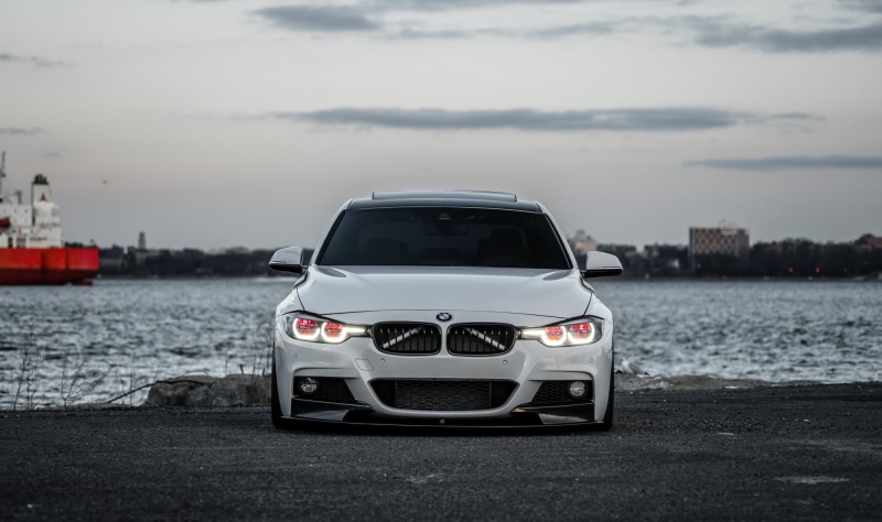 Sight, Evening, 1080P, White, Sky, F80, 330i, BMW