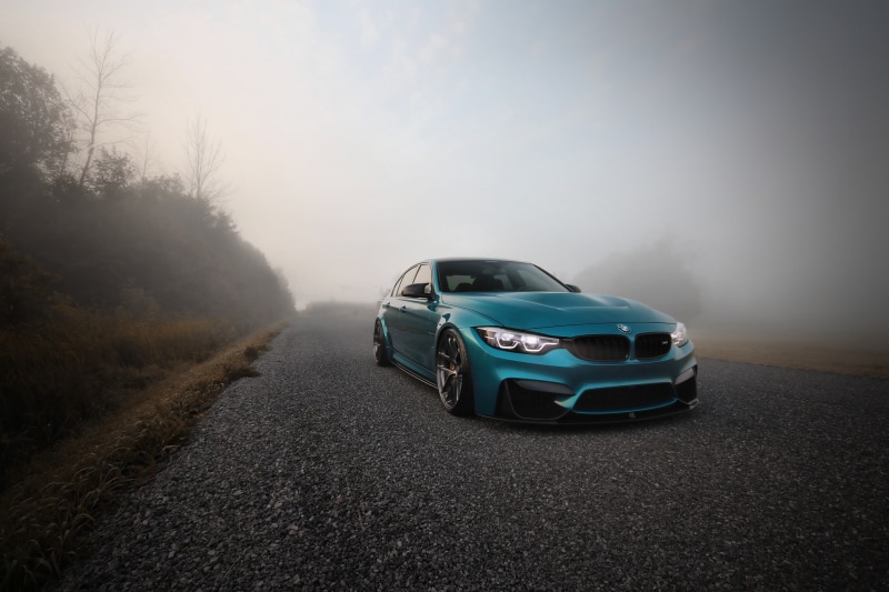 BMW, F80, LED, Blue, 1080P, Fog, Sight