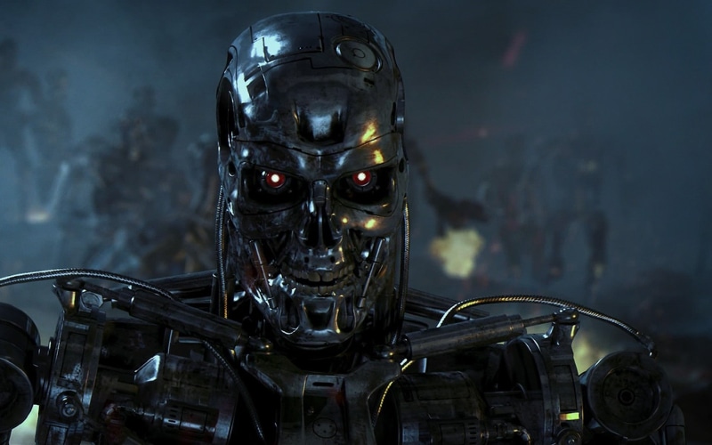 T 800, Terminator, 1080P, science fiction