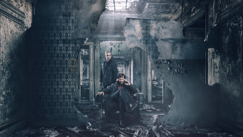 clothing, wall - building feature, Sherlock Season 4, built structure, one person, Benedict Cumberbatch, communication, aggression, Martin man, TV Series