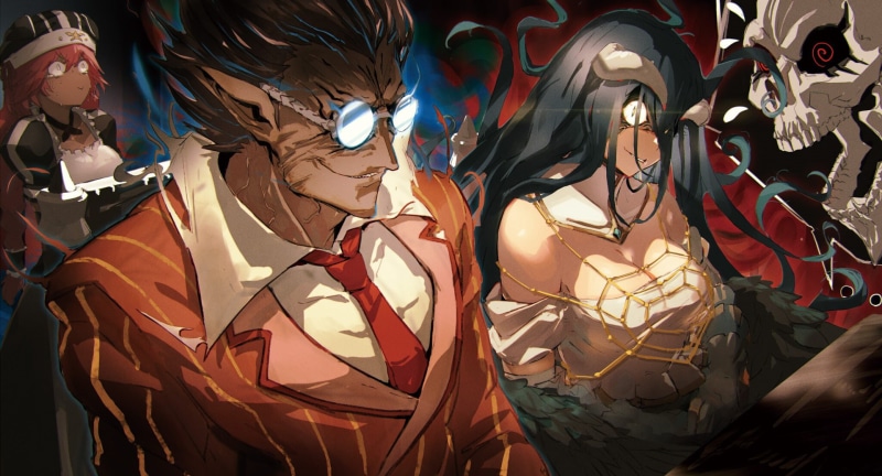 Lupusregina Beta, Anime, Ainz Ooal Gown, Albedo (Overlord), Demiurge (Overlord), 1080P, Overlord