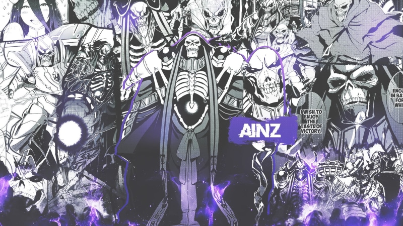 Anime, Overlord, Ainz Ooal Gown, 1080P