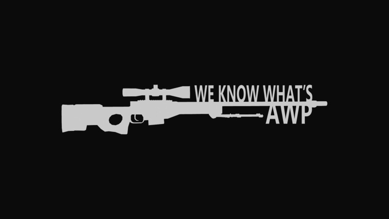 close-up, weapon, copy space, indoors, awp, go cs, rifle, silhouette, sniper rifle, communication, 4K, technology, long range, black background, night