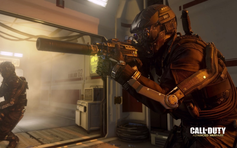 duty, Soldier, call, 1080P, Warfare, Advanced, COD, Guns