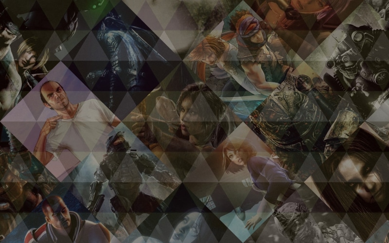 BioShock 2, pattern, Halo Reach, currency, transparent, Resident Evil, gta, Fallout, finance, real people, backgrounds, video games, illustration, geometric shape