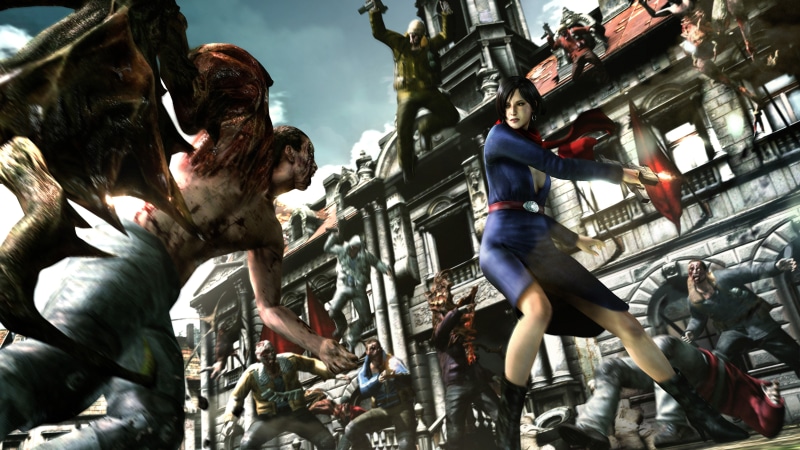 BIOHAZARD 6, Resident Evil 6, Ada Wong, monsters, mutants, weapons, house, 4K, J AVO, Biological threat 6, Capcom