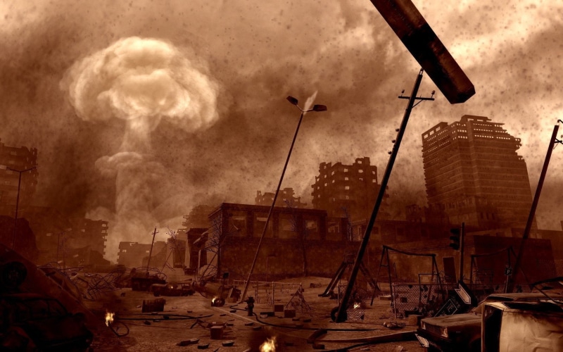 atomic, warfare, nuclear, modern, bomb, call, duty, apocalypse, explosions, 720P