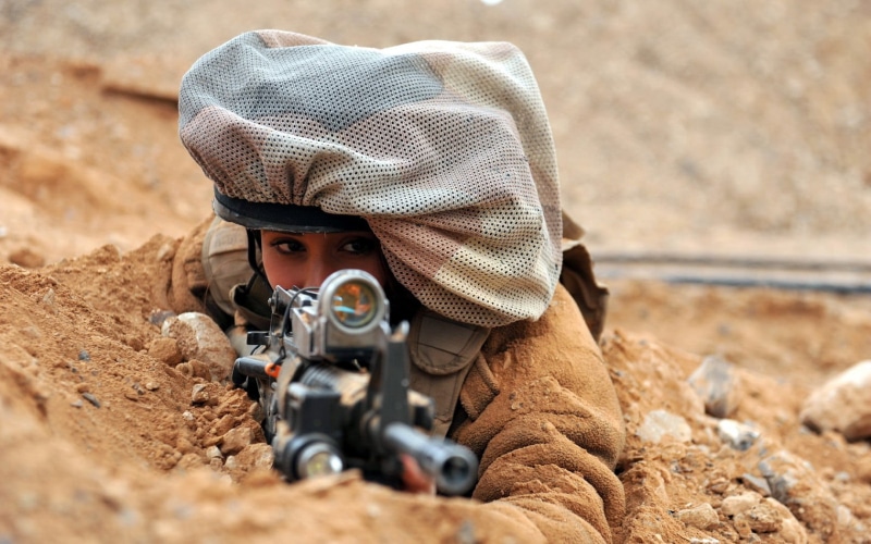 security, government, clothing, force, Soldier, day, hat, black, childhood, army, israel, War and Army, gray, desert, looking at camera, uniform, gun