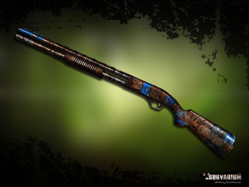 conceptart, apocaliptic, postapocalyptic, postapokalipsis, 4K, 12 gauge, survival, photoshop, pumpguns, weapons, decrepit, gun, game, rusty, Mr-133, broken