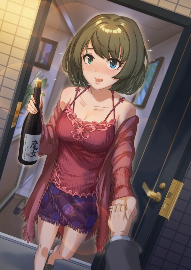 women, young women, real people, leisure activity, cleavage, young adult, looking at camera, portrait, anime girls, indoors, beautiful woman, clothing