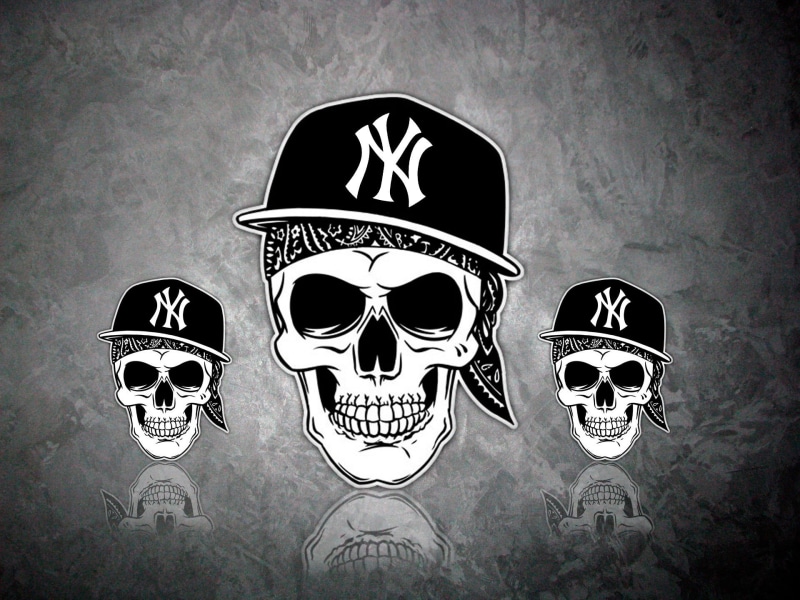 sign, indoors, men, rap, human Head, La Coka Nostra, insignia, military, illustration, old, people, human Face, dead, horror, skulls, black Color