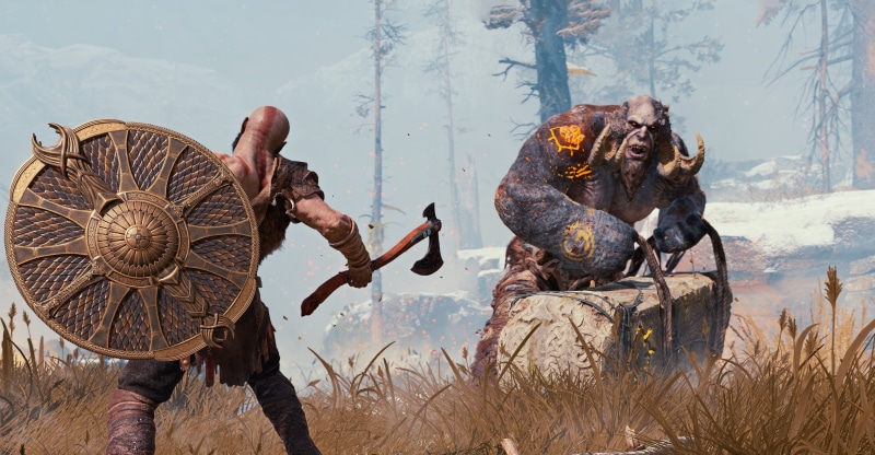 troll, God of War, God of War 4, PS4, viking, god slayer, game, 4K, Kratos, sake, warrior