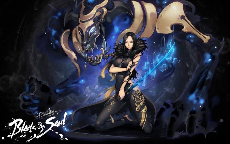 video games, 1080P, adult, women, soul, one person, arts culture and entertainment, creativity, silver colored, water, art and craft, blue, mmorpg, anime