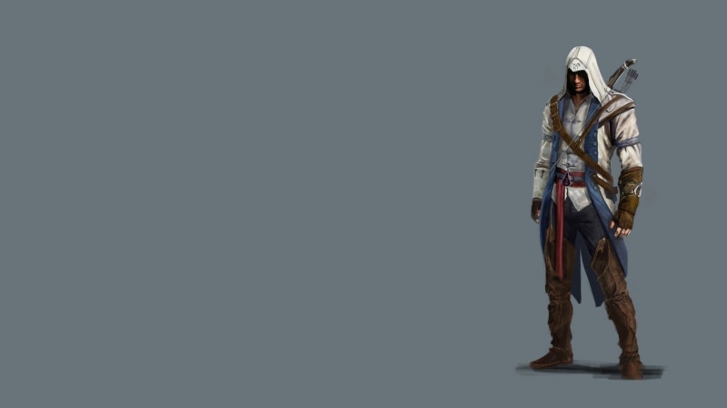  people, caucasian Ethnicity, Assassins Creed, males, 1080P, standing, men, isolated, military Uniform, working, gun, infantry, helmet, adult
