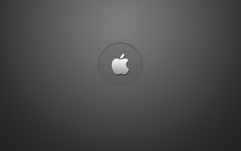 720P, monochrome, Apple Inc., inc, art, logos, minimalistic, chrome, technology, apple, x, hd