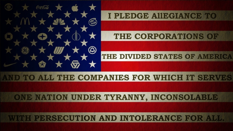 1080P, hd, dark, humor, art, statement, America, horror, x, monochrome, USA, sadic, Anarchy, flag, 1920x1080 px, px