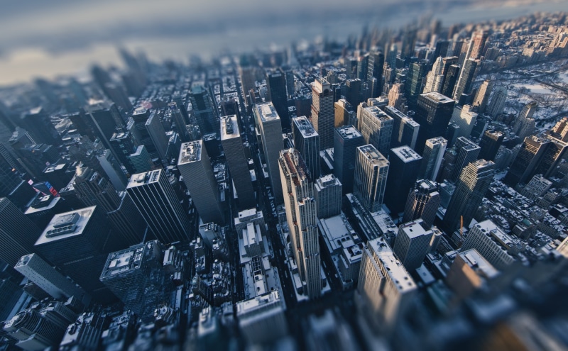skyscraper, nature, building exterior, Aerial, urban skyline, high angle view, Buildings, Center, New York, built structure, landscape, york, building