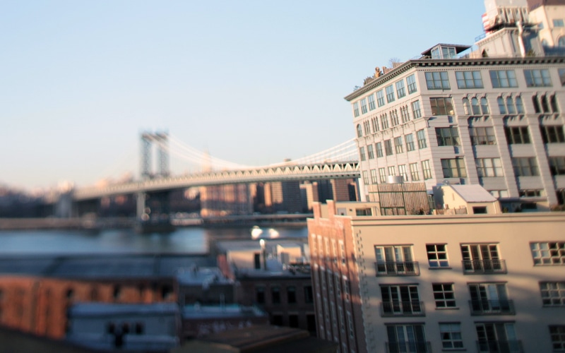 sky, tilt‑shifteffect, skyline, office building exterior, nature, bridge, newyork, travel destinations, newyorkcity, city, built structure, connection