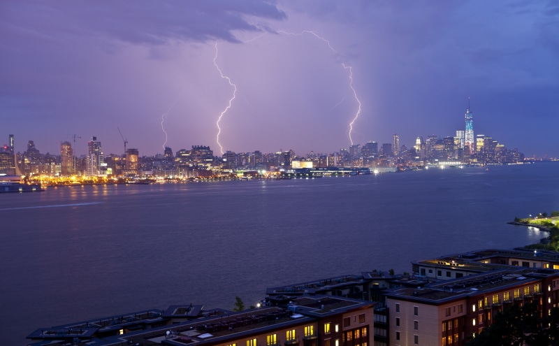 Weather, United States, newyorkcity, new, New York, newjersey, unitedstates, July, Lightning, weehawken, York, nywx, Hudson, 5K, City