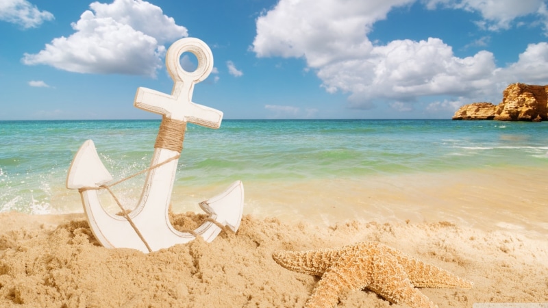 land, tranquil scene, horizon over water, day, landscape, cloud - sky, starfish, sky, outdoors, transportation, 2K, water, brown, beauty in nature, no people