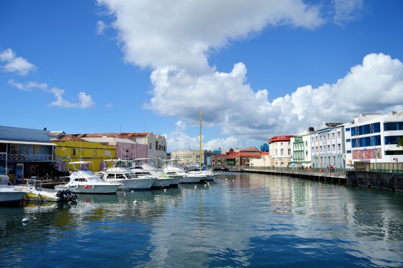 nature, barbados, sea, travel, day, harbor, architecture, no people, anchored, yacht, sky, cruise ship, constitution river, nautical vessel, water, mode of transportation