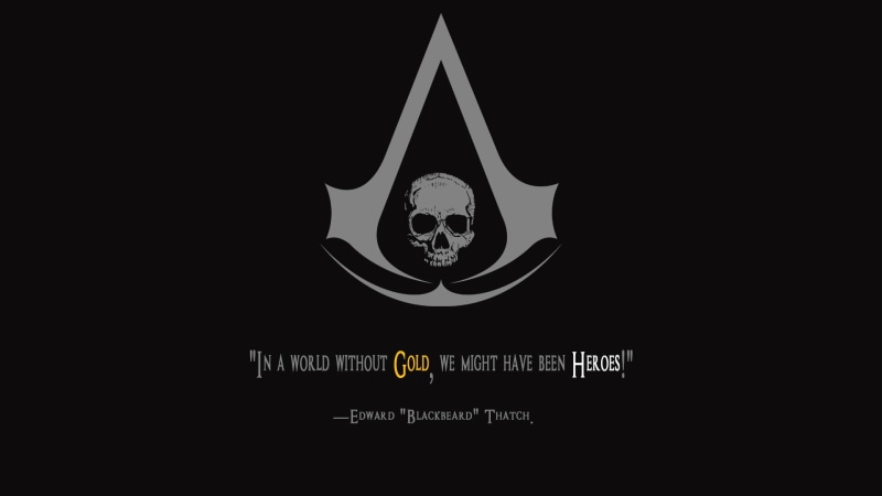 night, design, nature, no people, human representation, studio shot, representation, dark, Assassins Creed: Black Flag, close-up, cut out, communication