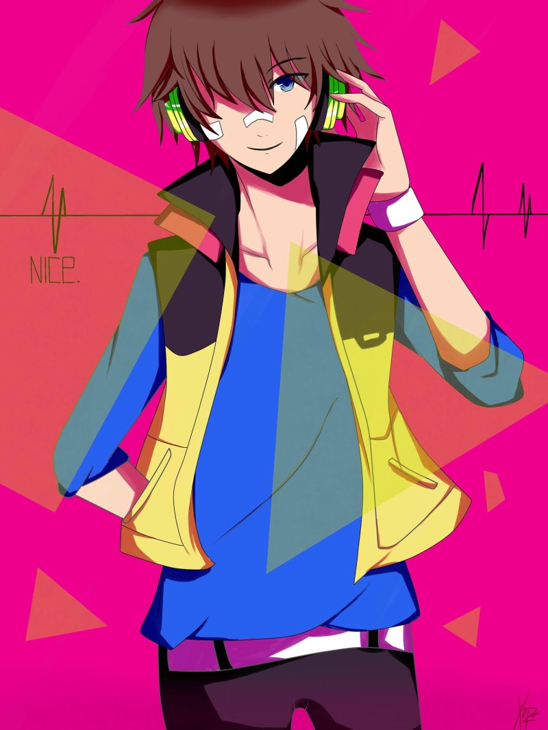 vector, backgrounds, music, young Adult, adult, smiling, art, performance, motion, beauty, red, 2K, headphones, front view, arts culture and entertainment