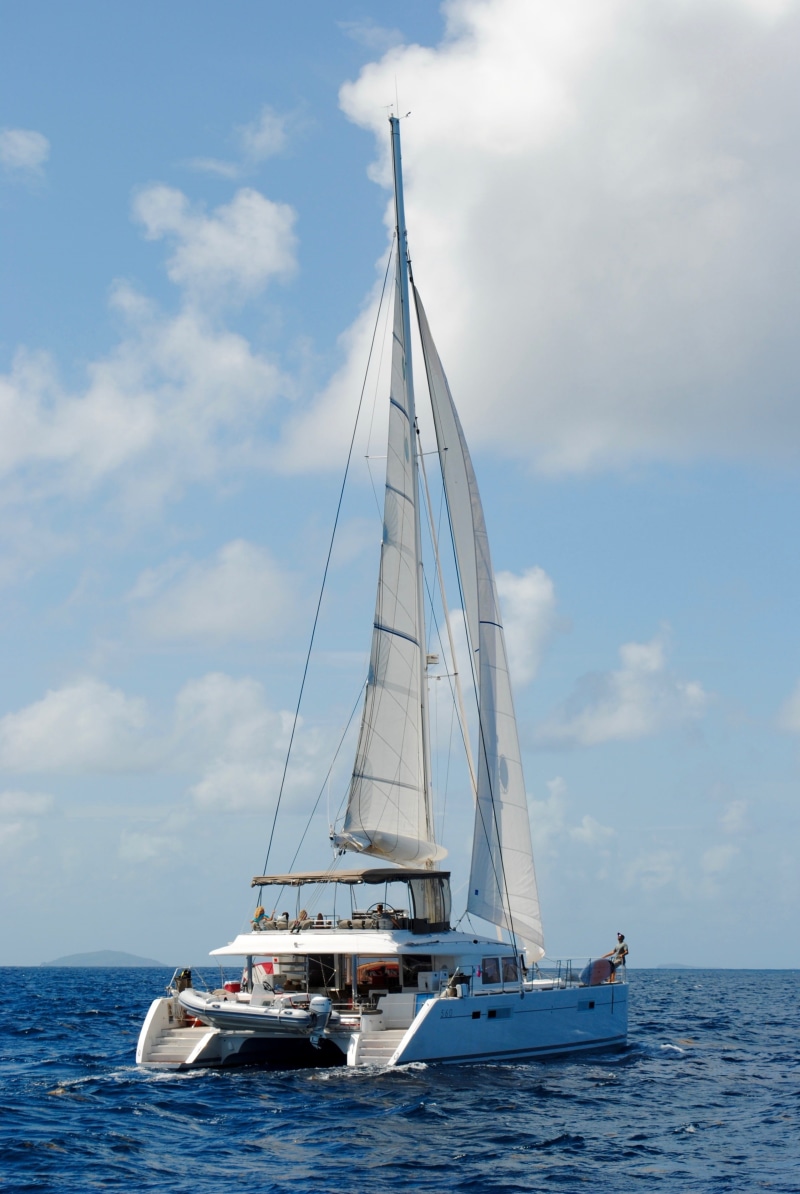 outdoors, blue, summer, holiday, Sailboat, sea, transportation, vacation, sunshine, nature, deck, leisure, lifestyle, Water, getaway, passenger craft, horizon over water