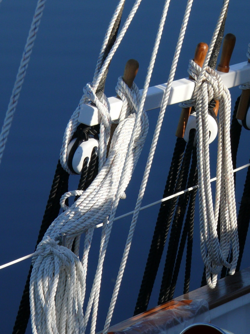 no people, sailing vessel, 2K, sky, sailboat, clear sky, sunlight, pole, sailor, port, ocean, heritage, mode of transportation, rope, yachting, transportation