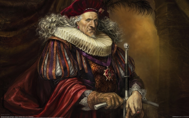 2K, CGWallpapers, Vampyre, The old man, Amulet, Vampire