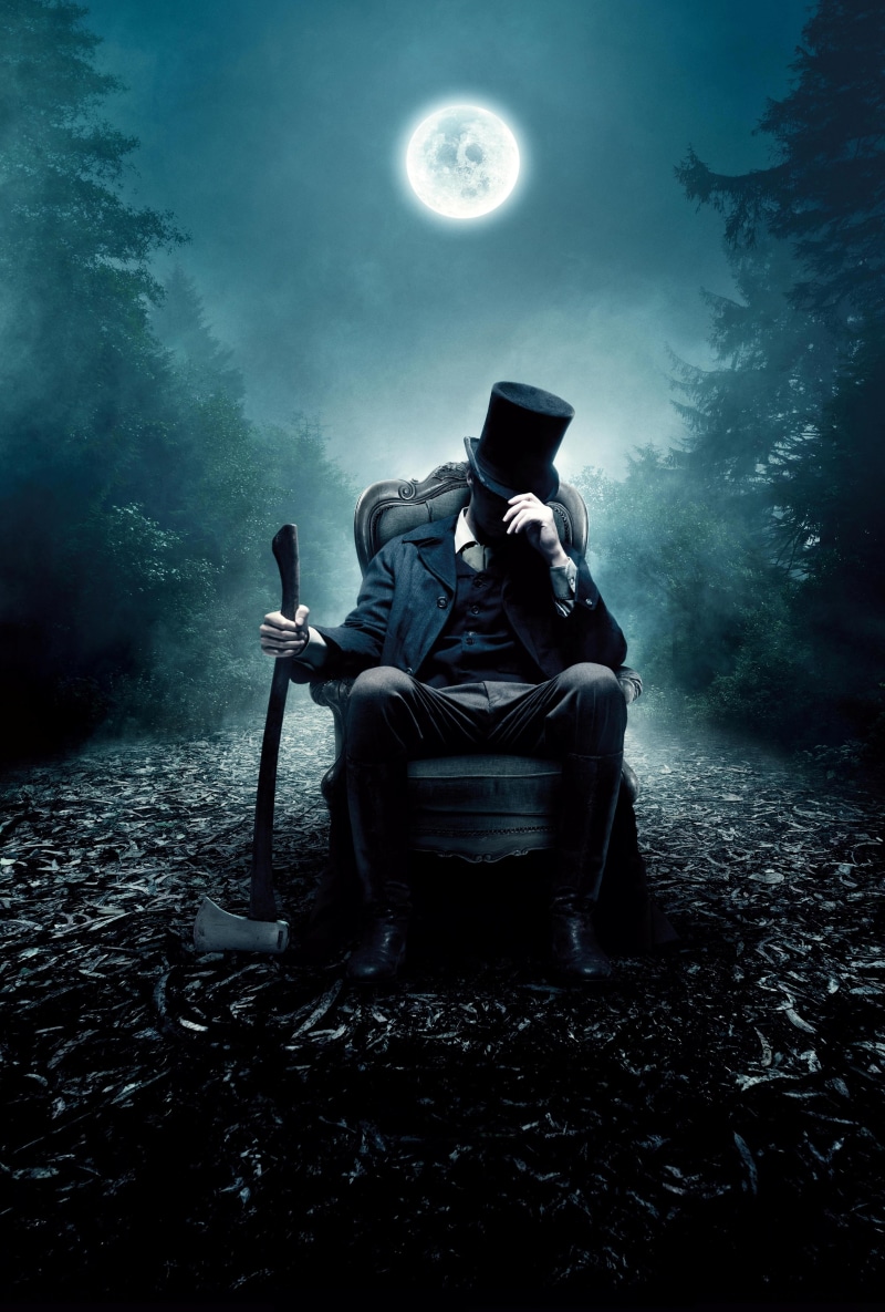 states, space, hd, 4K, axe, abraham, night, moons, presidents, movies, art, vampires, movie, united, mist, moon, pos, forest, lincoln