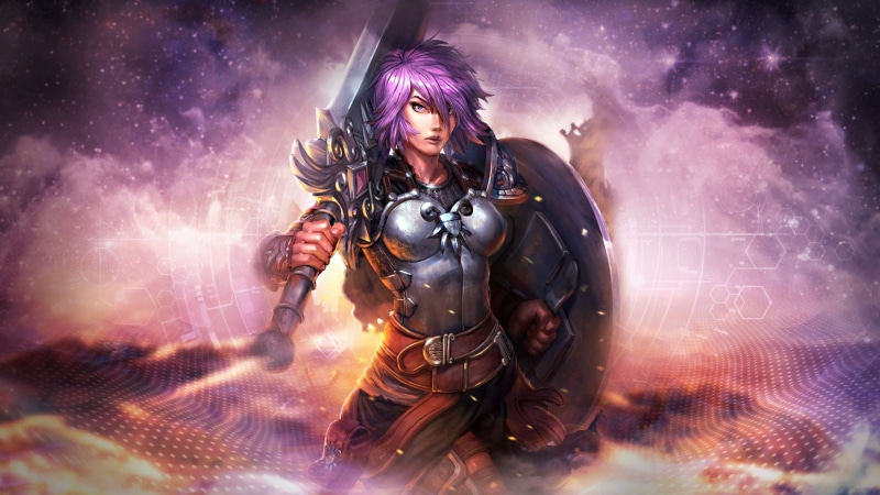 shield, uniform, security, digital, military, army soldier, smoke - physical structure, Smite, night, government, 1080P, woman, Bellona (Smite), portrait