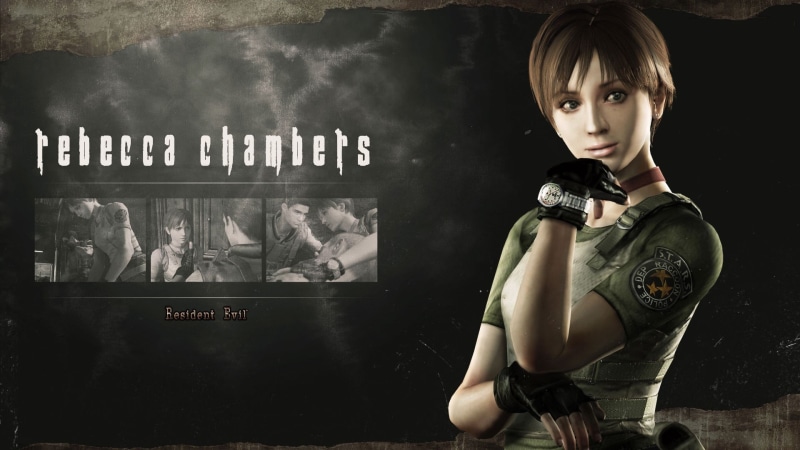 lifestyles, real people, standing, childhood, 1080P, portrait, looking at camera, beauty, one person, chambers, indoors, leisure activity, Resident Evil HD Remaster