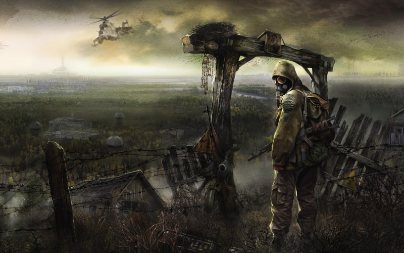 clothing, adult, land, 1080P, nature, men, destruction, field, helicopters, apocalyptic, protective workwear, uniform, standing, responsibility, real people