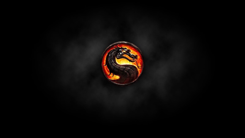 studio shot, Mortal Kombat, mid-air, wellbeing, 1080P, no people, multi colored, red, mortal, inspiration, copy space, indoors, single object, logo, black background