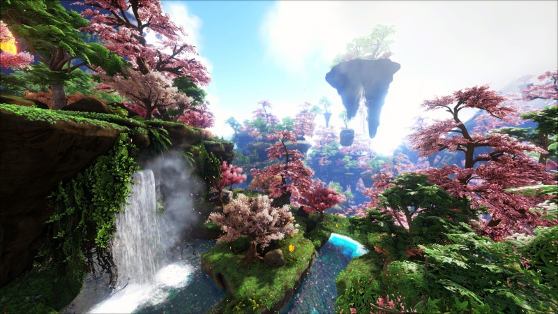 cherry blossom, video games, ark, 2K, Ark: Survival Evolved