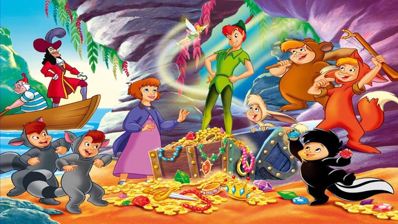 pan, hd, pictures, captain, peter, disney, smee, 1080P, hook, darling, wendy, caracters