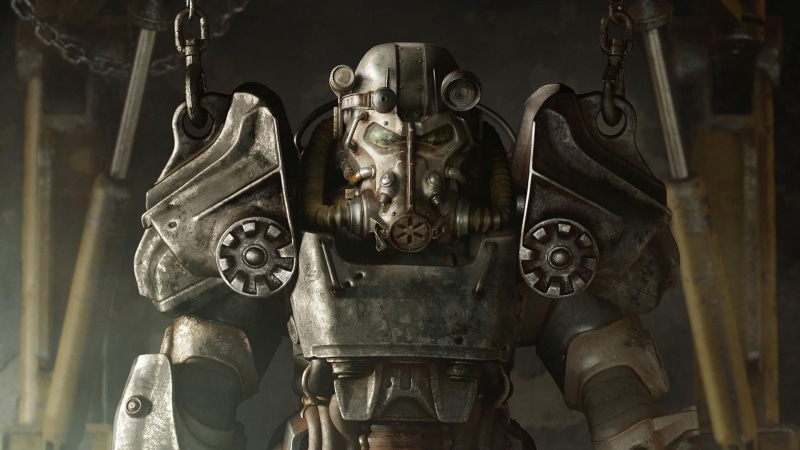 Fallout 4, video games, nuclear, Bethesda Softworks, power armor, Brotherhood of Steel, 1080P, apocalyptic, Fallout