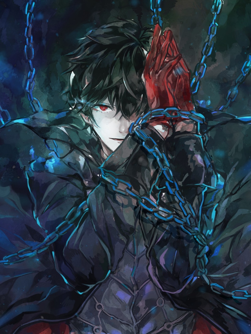 2K, Anime, leaf, protagonist, still life, pollution, art and craft, joker, full frame, persona 5, no people, backgrounds, day, celebration, nature, holiday - event