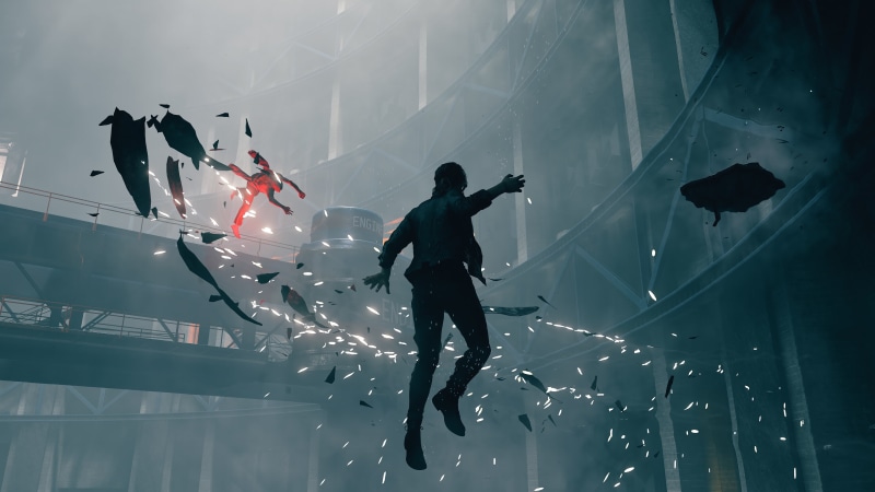 4K, Control, protagonist, leather jackets, Control 2019 PC Game, PC gaming, video game characters, screen shot, Remedy Games, video game girls, back, rear view